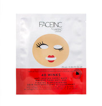 Load image into Gallery viewer, Face inc by Nails inc 40 Winks Anti-Ageing Sheet Mask
