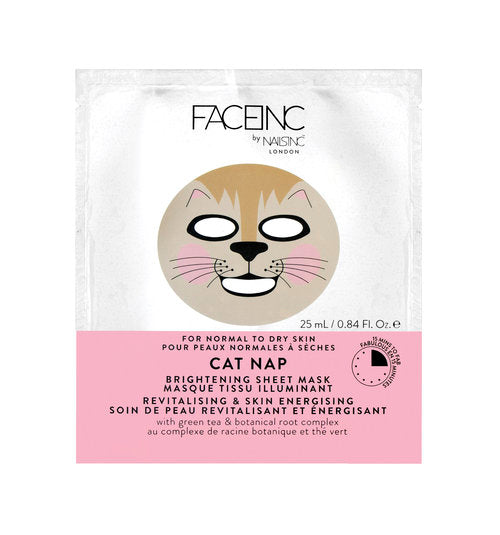 Face inc by Nails inc Cat Nap Brightening Sheet Mask