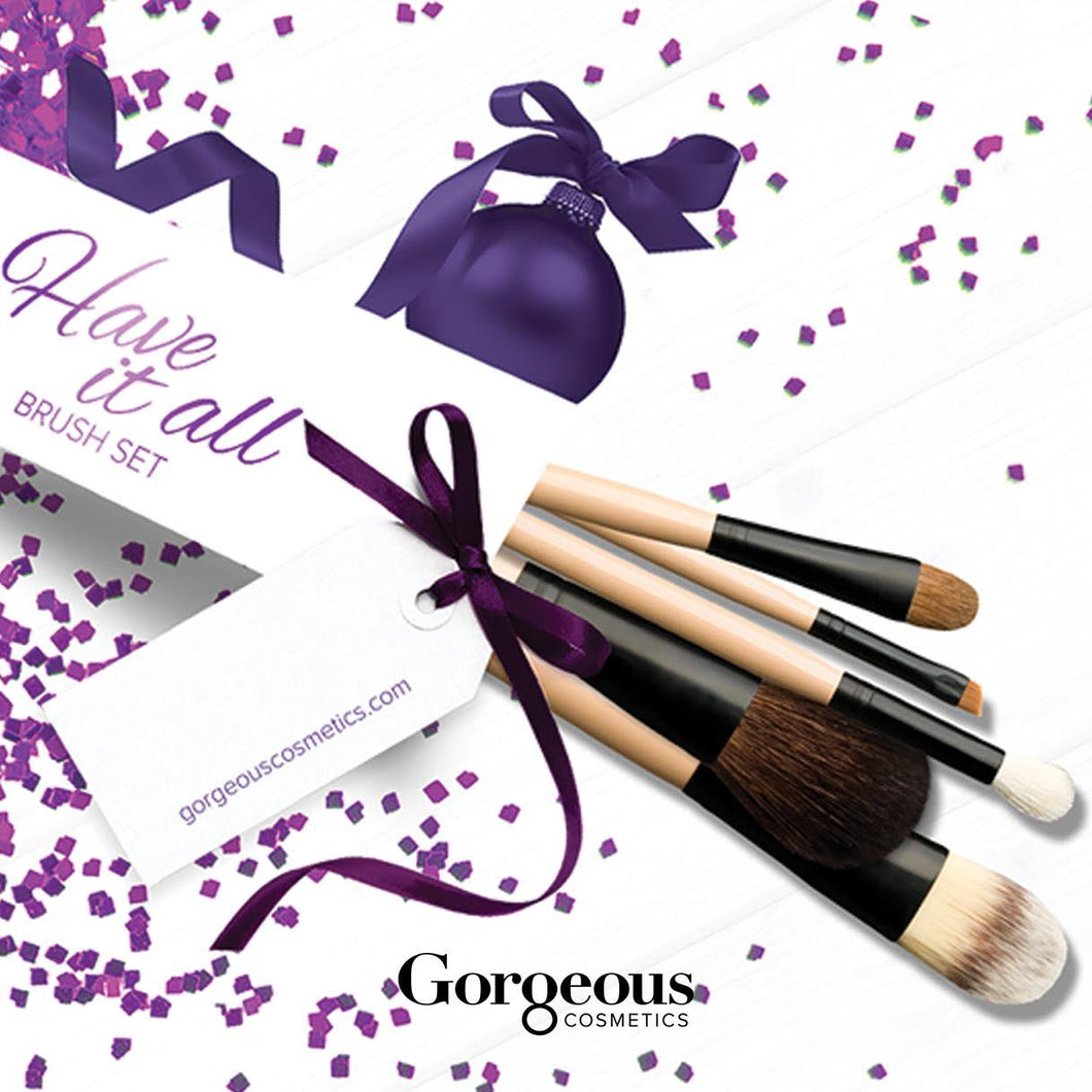 Gorgeous Cosmetics 'Have It All' Brush Set
